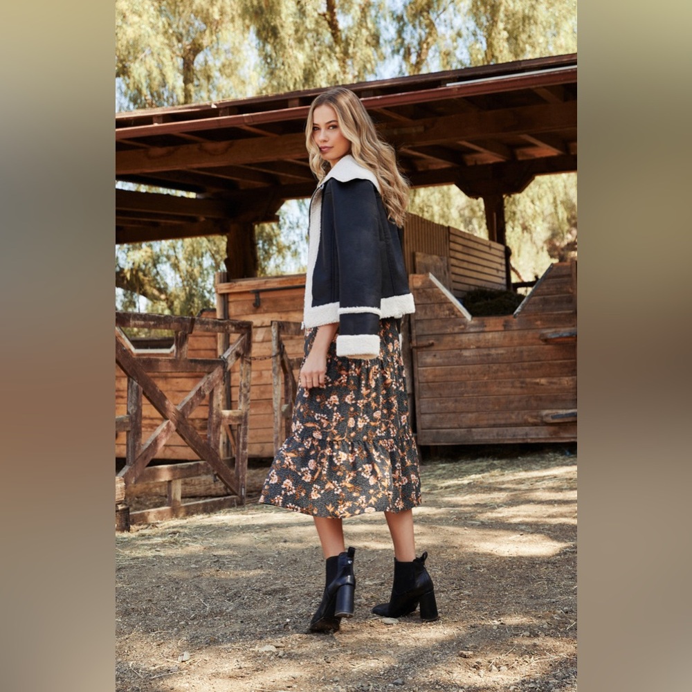 Embers Leather Sheepskin Jacket